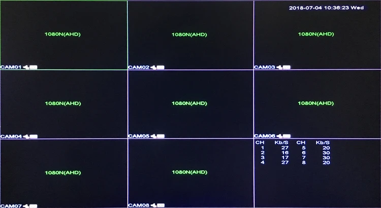 1080P Surveillance Camera Hi3521D Dahua Panel1080N 8CH 6 in 1 Wifi Hybrid Coaxial XVI NVR CVI TVi AHD CCTV DVR Free Shipping