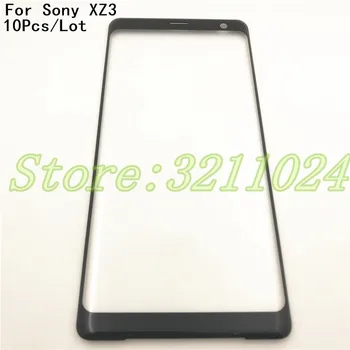 

10Pcs/Lot Good quality 6.0 inches Touch Screen Outer LCD Front Screen Glass Lens Cover For Sony Xperia XZ3 Replacement Parts