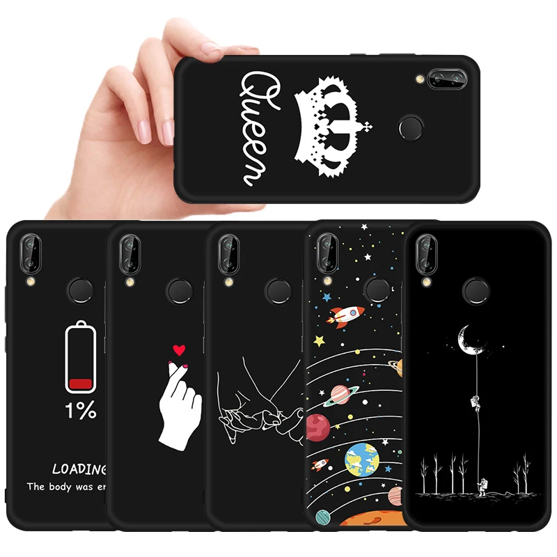 

Cute Pattern TPU Case For Huawei Honor 8X Max 9 8 Lite 8C 8A 6C Pro Silicone Matte Cover For Honor Note 10 Magic 2 V9 Play Capa