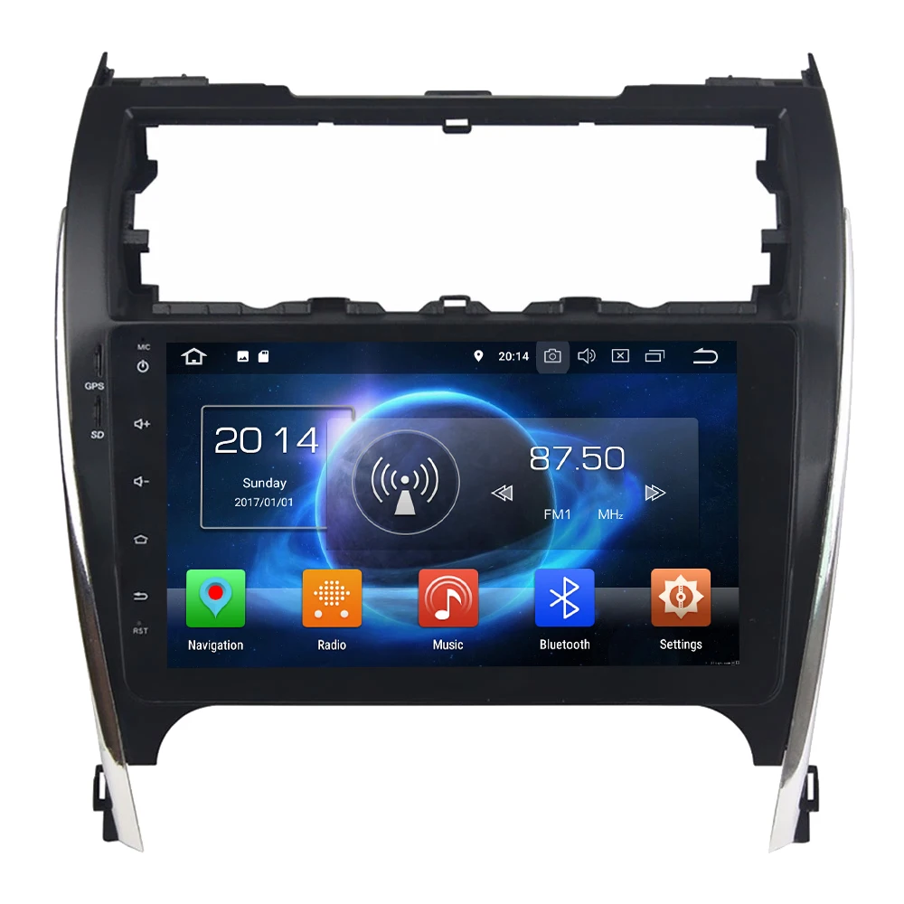 Best 10.1" IPS Octa Core 4G Android 8.1 4GB RAM 64GB ROM Car DVD Multimedia Player Radio Stereo Head Unit For Toyota Camry 2012-2017 0