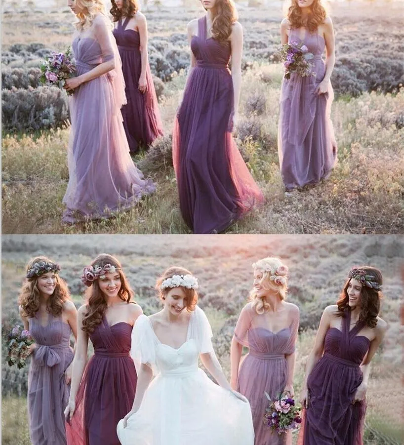 Cosplay-Novia-Pastel-serasi-ungu-dan-gaun-pengiring-pengantin-lavender-Antik-Vestido-De-Fest2a-Longo-indah