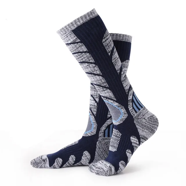 US $4.05 Thermal Ski Socks Cotton Sport Snowboard Cycling Skiing Soccer Socks Thermosocks Leg Warmers For Me
