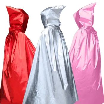 

Adults Kids King Prince Cape Cloak Witch Devil Cloak Masquerade Makeup Cosplay Costumes Props Party Halloween Christmas