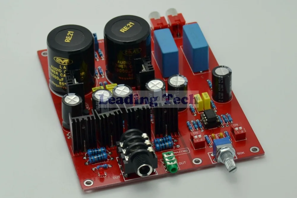 Headphone Amplifier BD139 BD140 LM833 Lehmann NOVER10000UF/35v*2