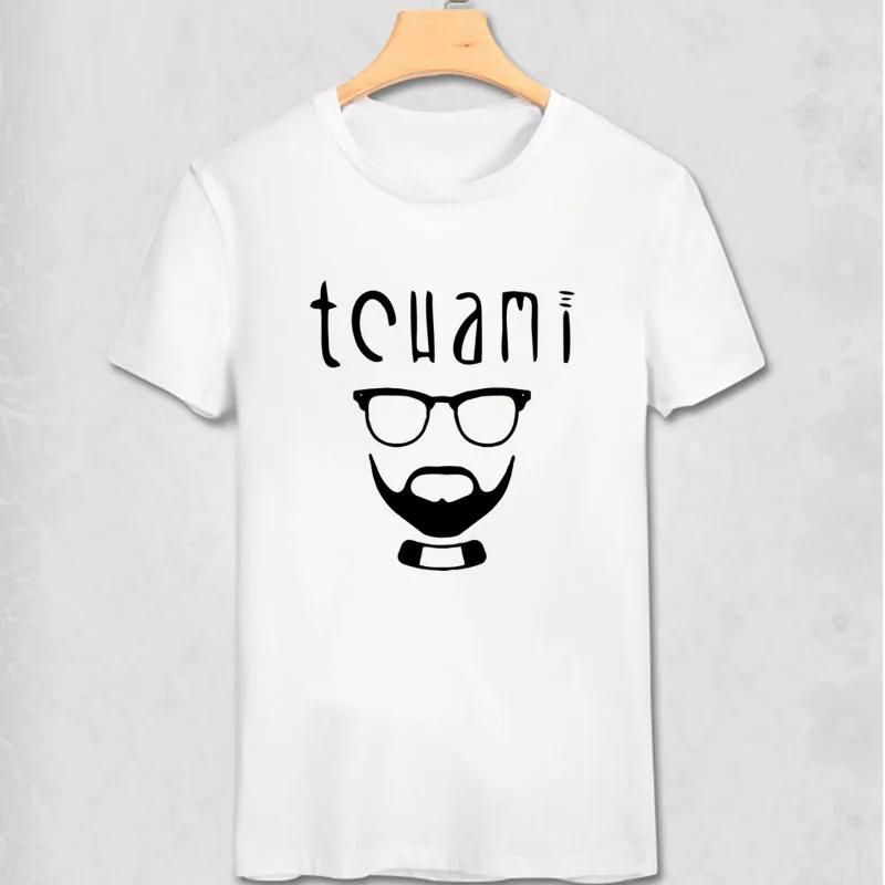 

DJ Tchami T Shirt Electro Music Future House Short Sleeve Men Tee Shirt Funny Design Cotton Shirt Disc bass Mix Music Party Tee