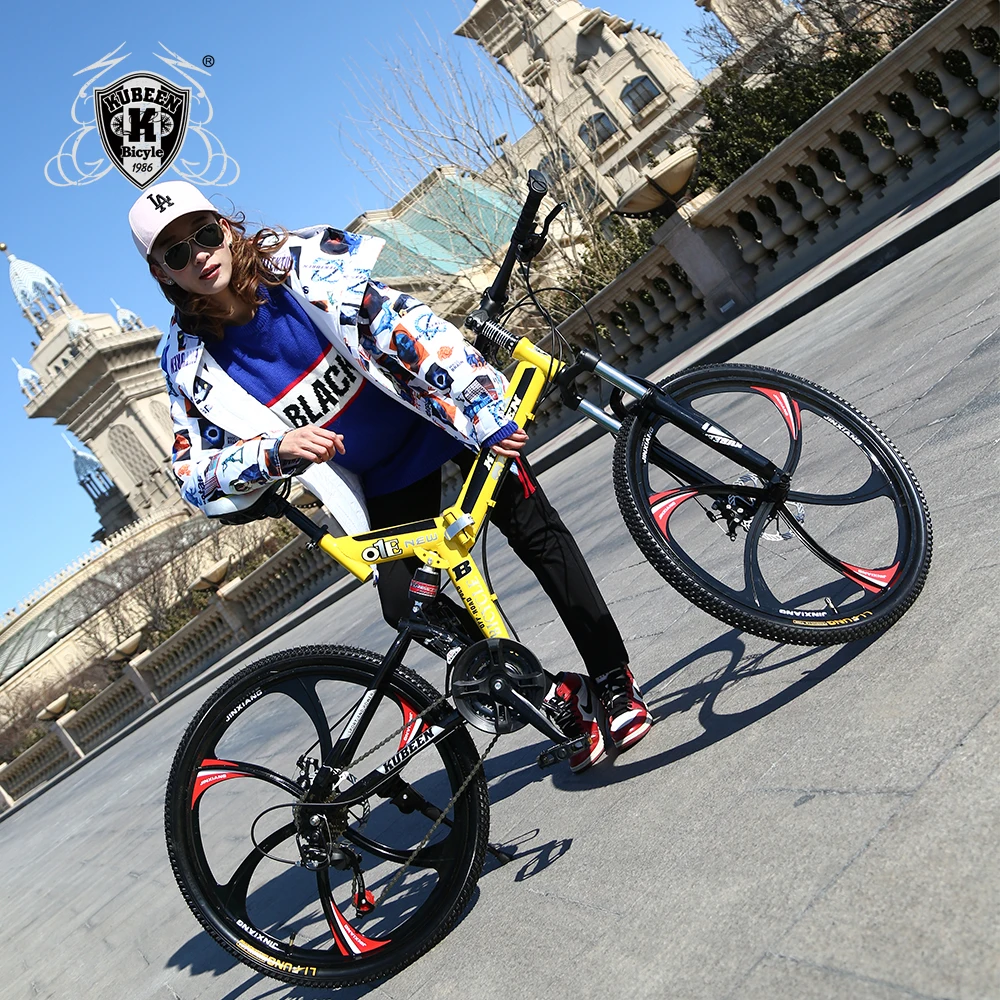 KUBEEN mountain bike 26-inch steel 21-speed bicycles dual disc brakes variable speed road bikes racing bicycle KUBEEN mountain bike 26-inch steel 21-speed bicycles dual disc brakes variable speed road bikes racing bicycle