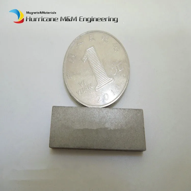

4 pcs SmCo Magnet Block 30x10x2 mm bar grade YXG24H, 350degree C High Temperature Mortor Magnet Permanent Rare Earth Magnets