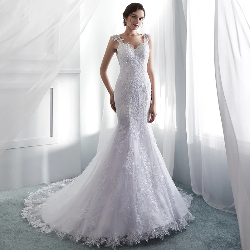 Ryanth-Robe-De-Mariage-Mermaid-Wedding-Dresses-Cap-Sleeve-Sexy-Lace-Wedding-Gowns-Illusion-Back-Brautkleid