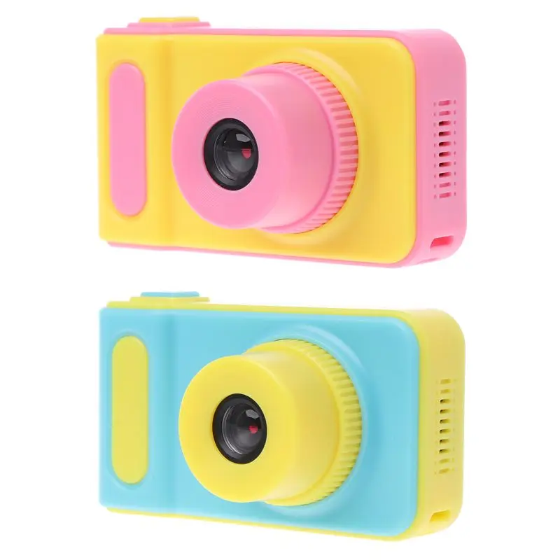 

Mini Digital Camera Cute Cartoon Cam 1080P Kids Toddler Toys Children Birthday Gift 2 Inch Screen