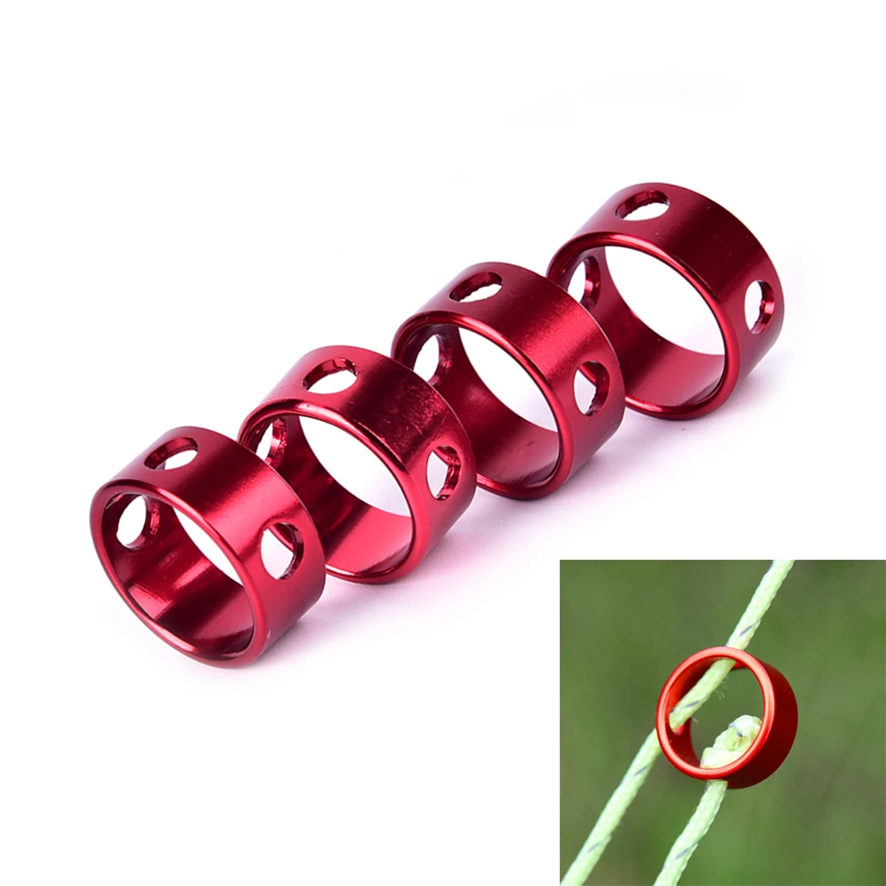 10 Pcs Quick Knot Tent Wind Rope Buckle Antislip Camping Hiking