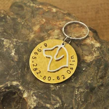 Бернская горная собака бирка, на заказ собака бирка медная собака бирка