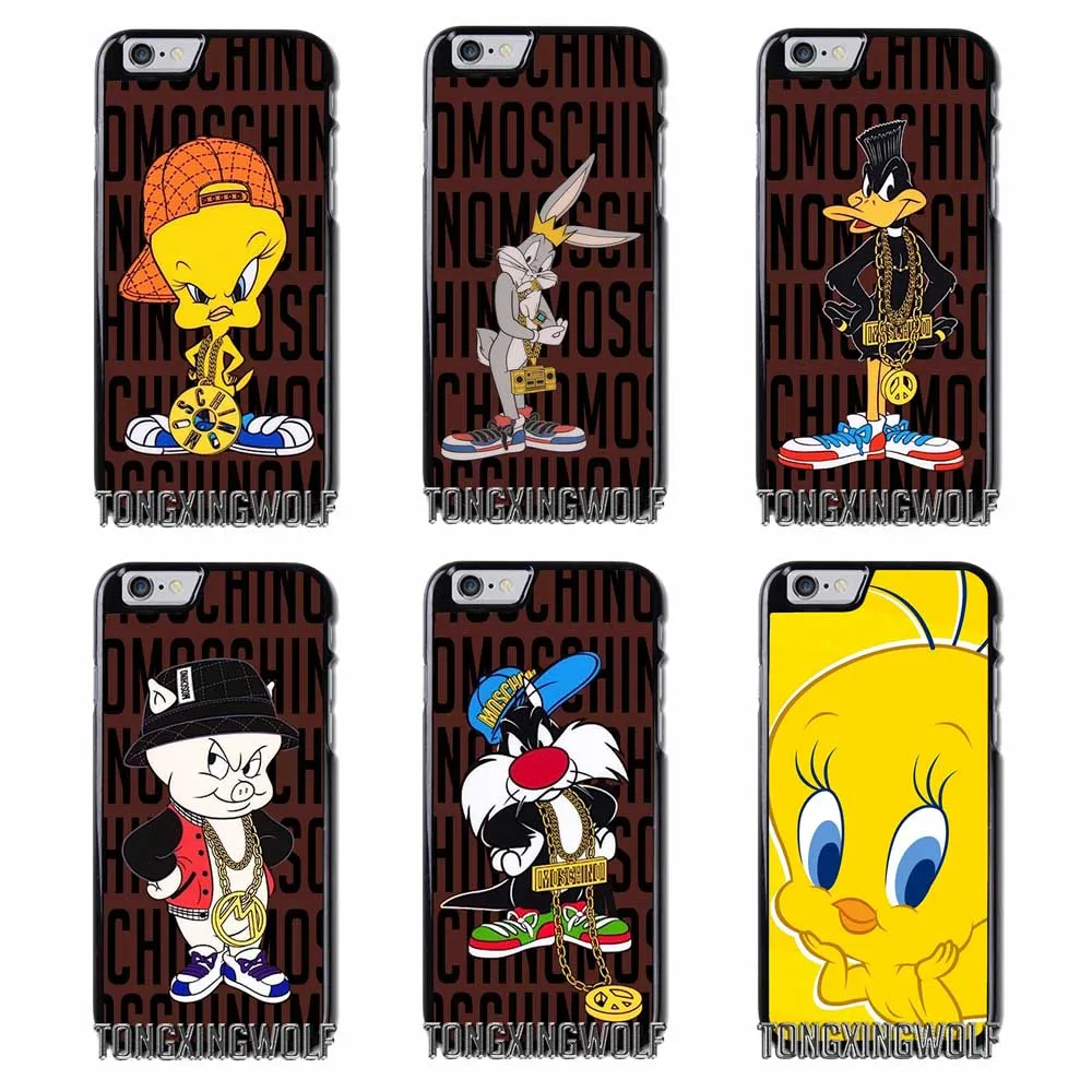 Bug Bunny Tweety Bird Loony Cover Case for iPhone Samsung 4S 5S SE 6S 7 8 XR XS Max Note 9 S5 S6 S7 Edge S8 S9 S10 Plus Lite | Мобильные