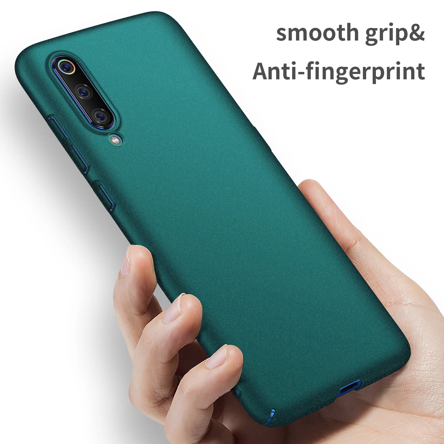 Чехол для Xiaomi Mi CC9 роскошный высококачественный Жесткий ПК тонкий чехол матовая