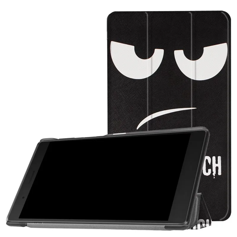 

For Lenovo tab 7 Essential TB-7304F/I/X Tab 4 Essential 7304F 7304I 7304 Cover Stand Protective Cover Case + Film Stylus Pen