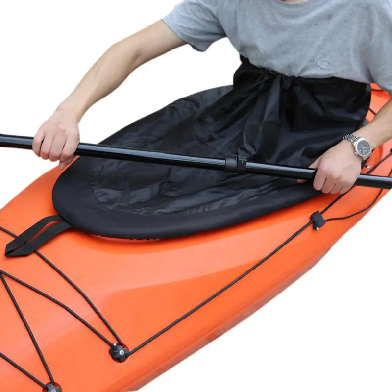

HobbyLane MagiDeal 2 Size Spray Skirt Kayak Cockpit Deck Cover Sprayskirt Waterproof Storage for Rowing Boat Canoe Adjustable
