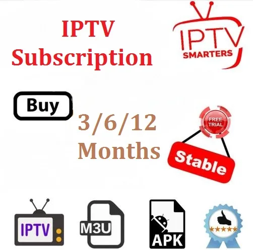 

Best IPTV Subscription With Europe Stable Live TV Support Android M3u Mag Enigma2 Smart TV