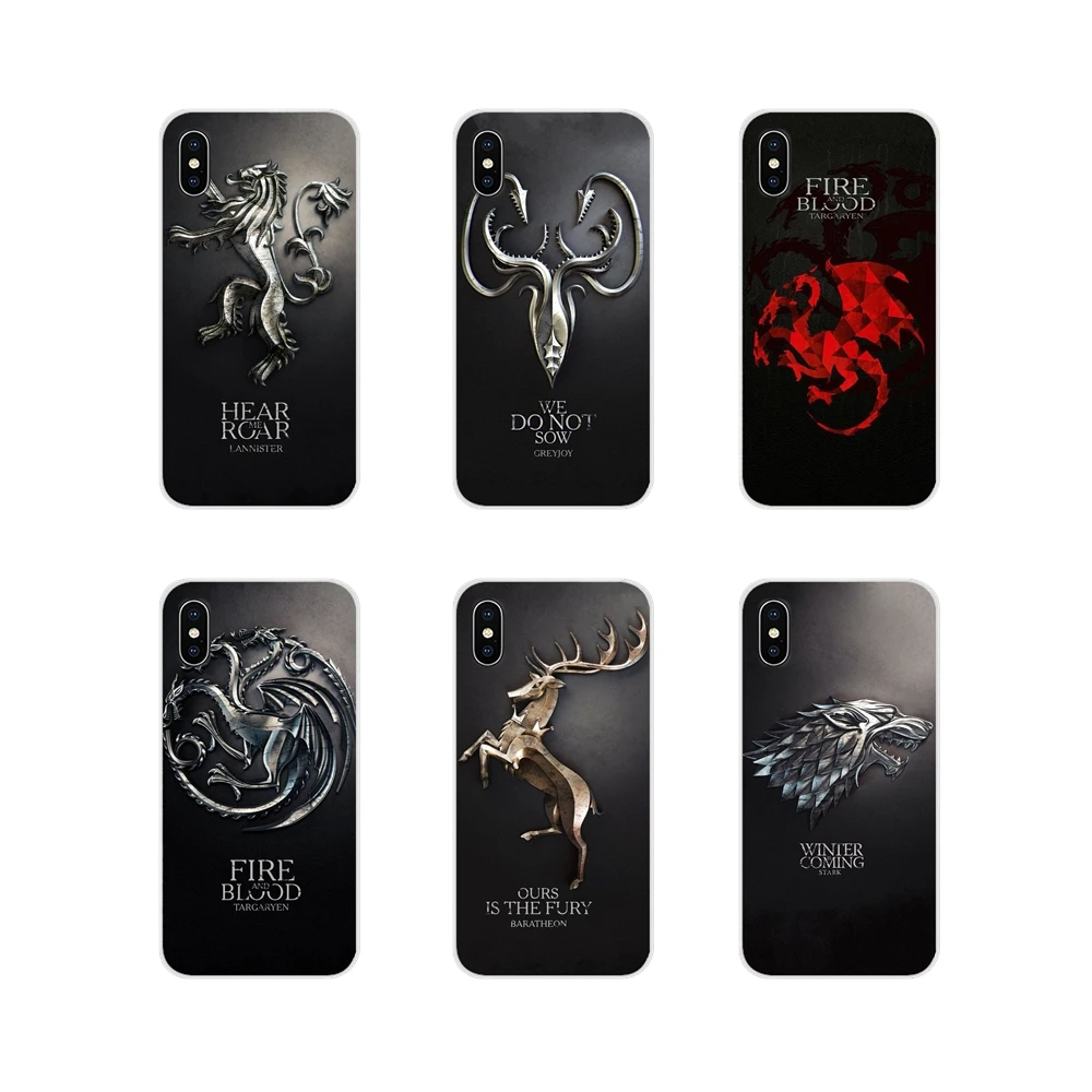

Cool Games of Thrones For Motorola Moto X4 E4 E5 G5 G5S G6 Z Z2 Z3 G3 G2 C Play Plus Accessories Phone Shell Covers