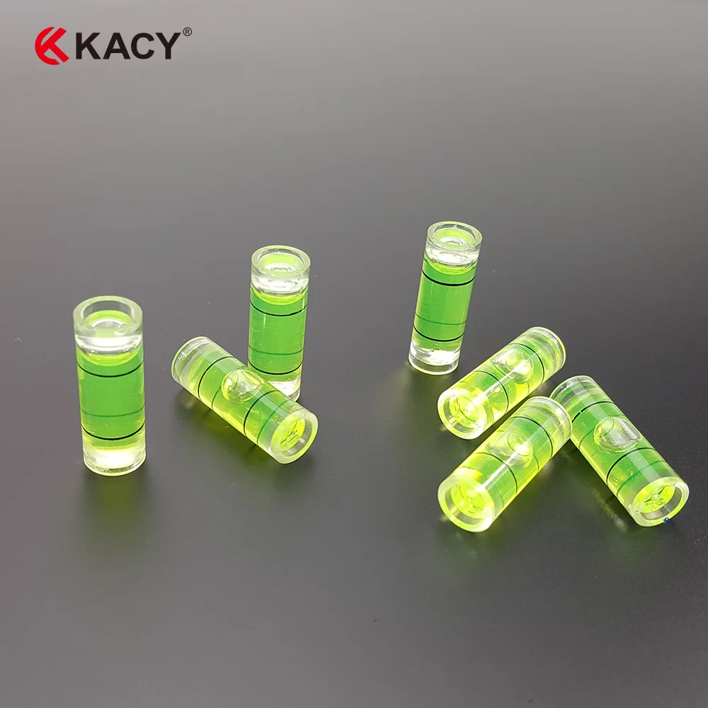 

KACY 100PCS 10X30mm PMMA cylinder bubble spirit level