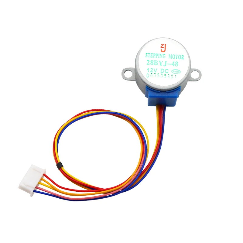 

Glyduino 12V 4 Phase 5 Wire Stepper Motor Gear Motor 28BYJ-48-12V,Micro Mini Electric Step Motor for PIC 51 AVR for Arduino