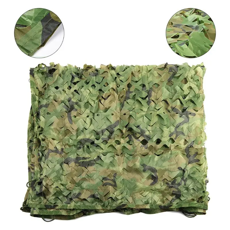

3x6m Jungle Camo mesh Camouflage mesh Camouflage mesh Hunting Shooting Fishing Shelter Hide mesh Sun Shelter