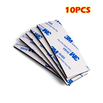Almohadillas de silicona antideslizantes de 3 M, 10 unidades, para proteger la cinta adhesiva, 2x30x70mm, modelo Fr