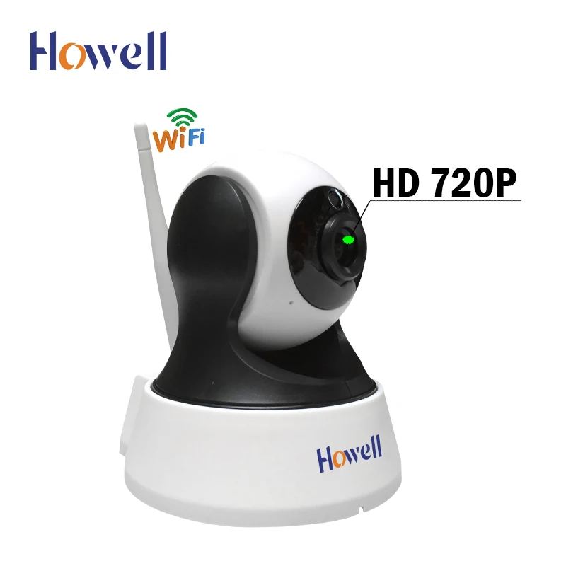 

Howell 720P IP Camera Security Surveillance Wireless Wifi Camera with Pan/Tilt Video Surveillance Baby Monitor Ethernet Port