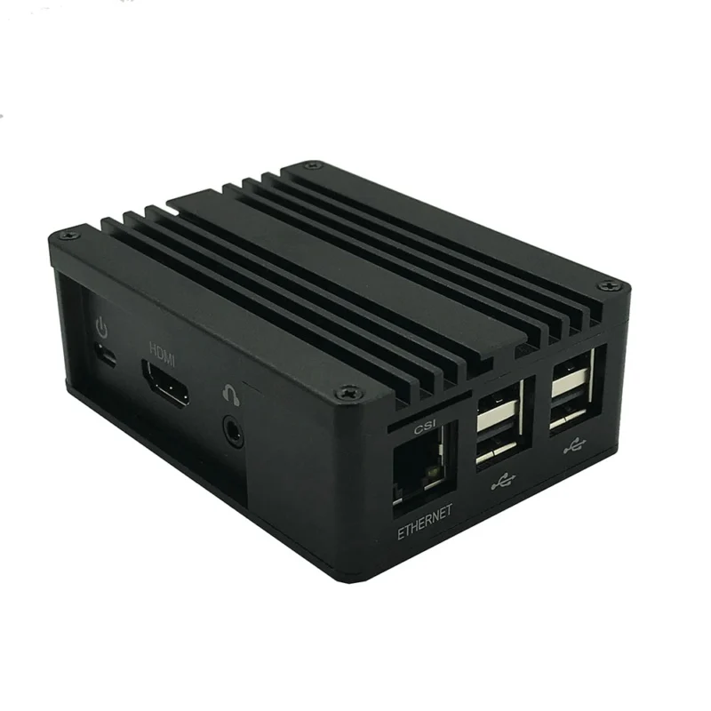 

New Raspberry Pi 3 Aluminum Case Metal Shell Black Enclosure Support Raspberry Pi 3 Model B+ RPI 3 Model B 3B+ 3B