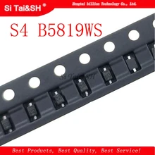 100 шт. 0805 S4 B5819WS smd диоды для подавления переходных скачков напряжения IN5819 SOD-323