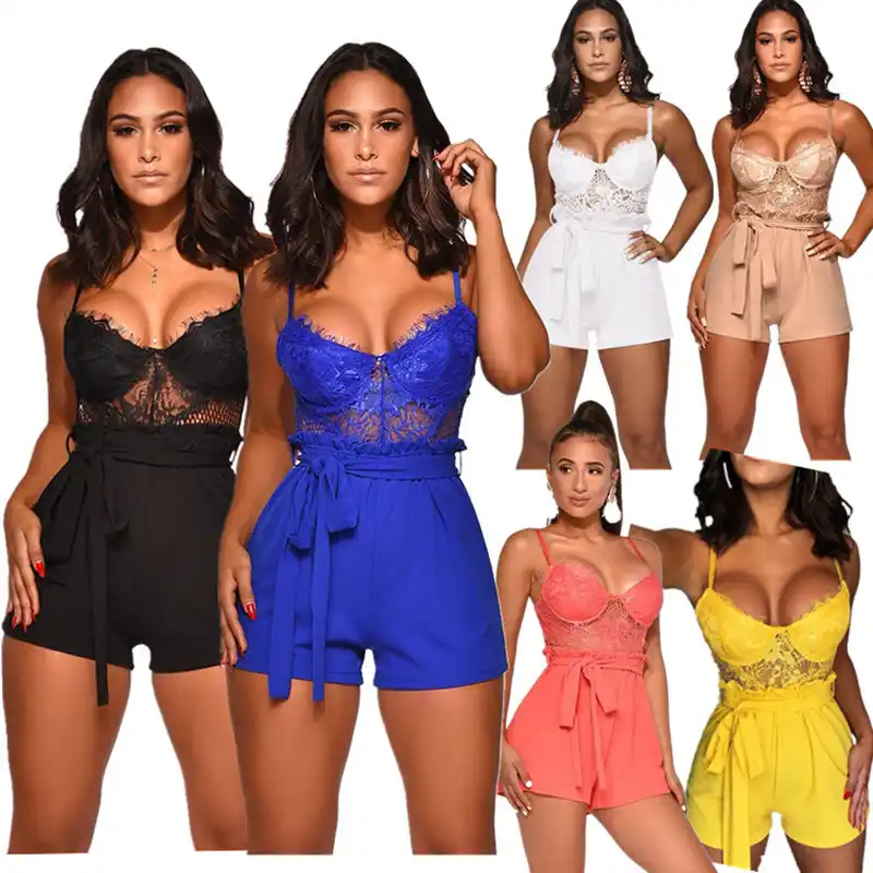 one piece capri jumpsuit
