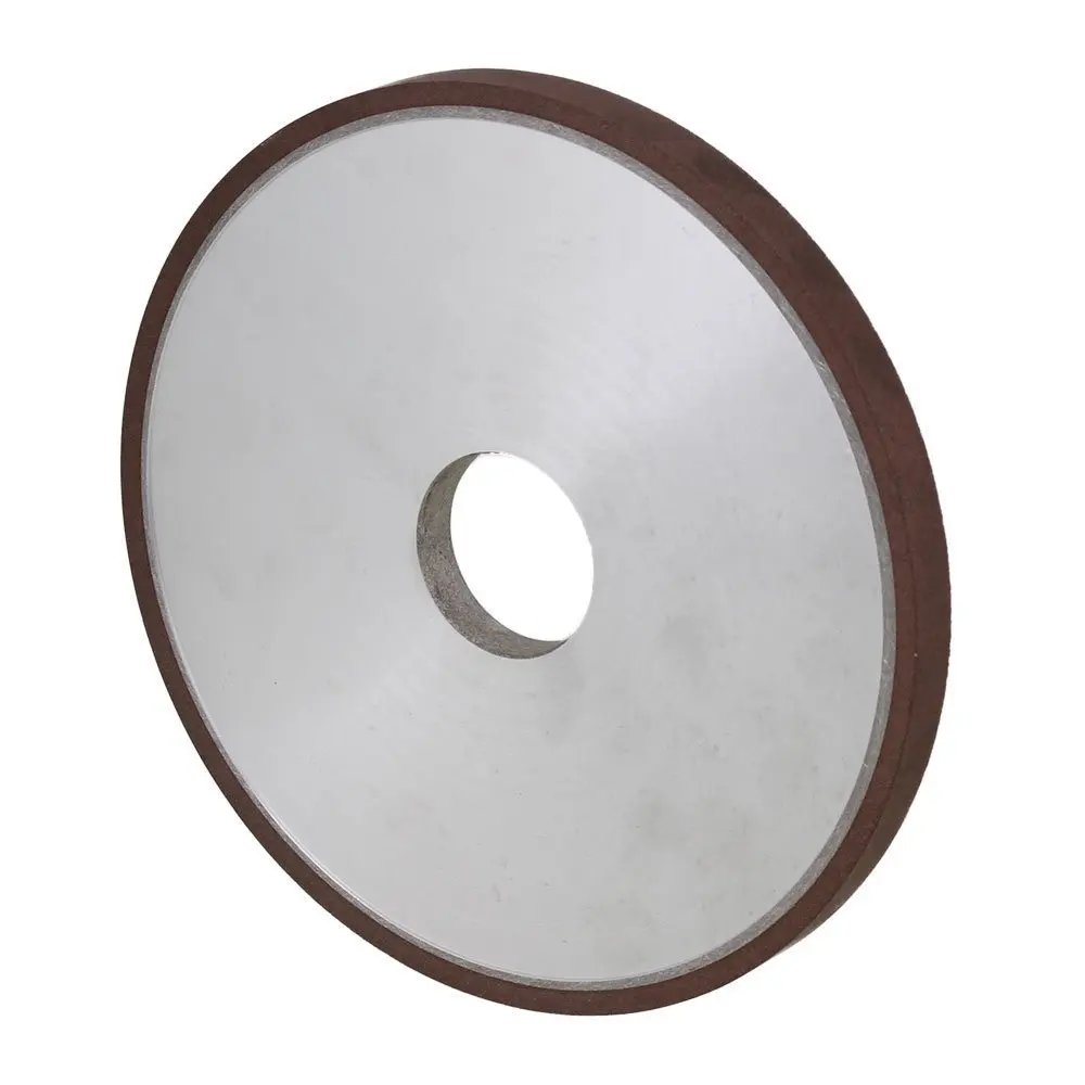 180 # Грит плоский диск прямые 150x32mmSilver Алмазная Алюминевая шлифовальный круг для смол Толщина 10 мм шлифовального круга