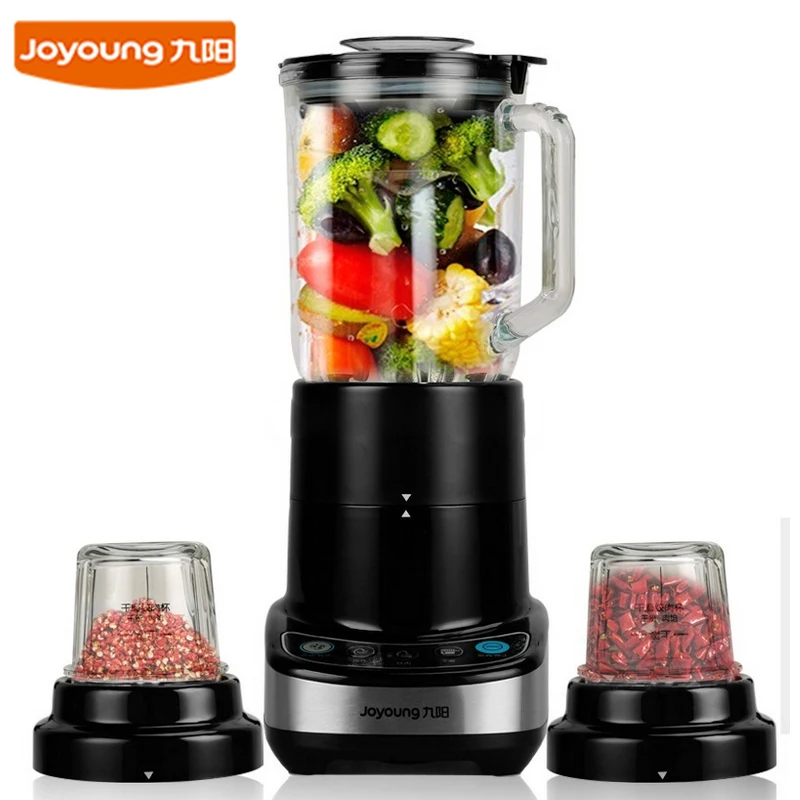 Jy20 Food Mixers Juicers Blenders Dry Grinding Meat Grinders Thicken glass cup 2 gear 26000 rev/min 3 cups + 3 knives 400W 1.5L Jy20 Food Mixers Juicers Blenders Dry Grinding Meat Grinders Thicken glass cup 2 gear 26000 rev/min 3 cups + 3 knives 400W 1.5L