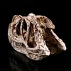 Resin Dinosaur Skull Skeleton Head Figurine Sculpture Ceratosaurus Craft Statues for Decoration Halloween Home Decoration Gift ► Photo 3/5