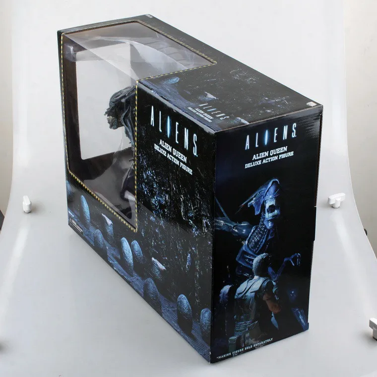 [Забавный] NECA большой 50 см/1" Aliens Alien queen Deluxe штучной упаковке ПВХ фигурка Ограниченная серия Коллекция Модель игрушки подарок