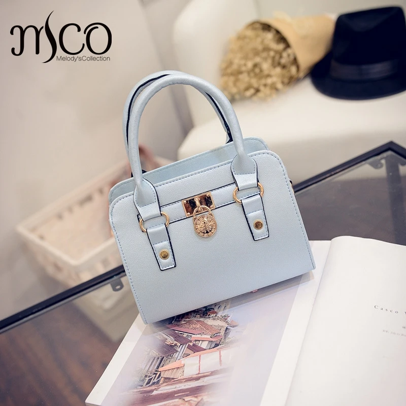 Korean Classic Women Ladies PU Leather Small Handbags Shoulder