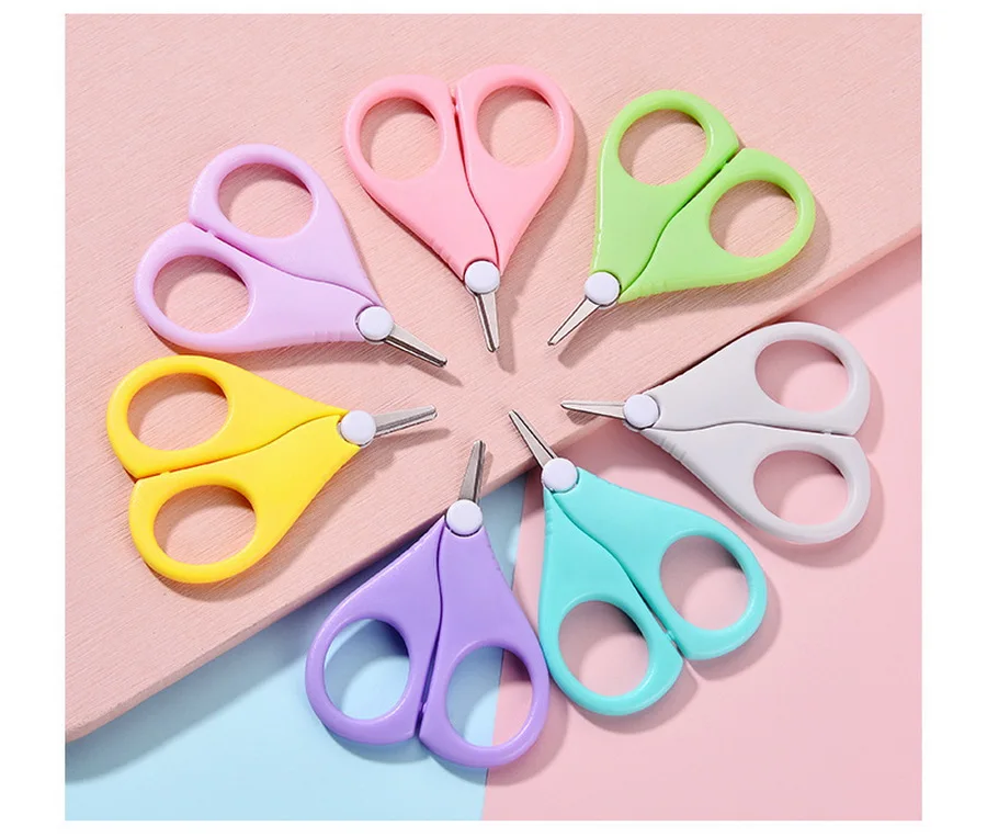 DHL 2000pcs Safety Nail Clippers Scissors Cutter For Newborn Baby Convenient Daily | Мать и ребенок