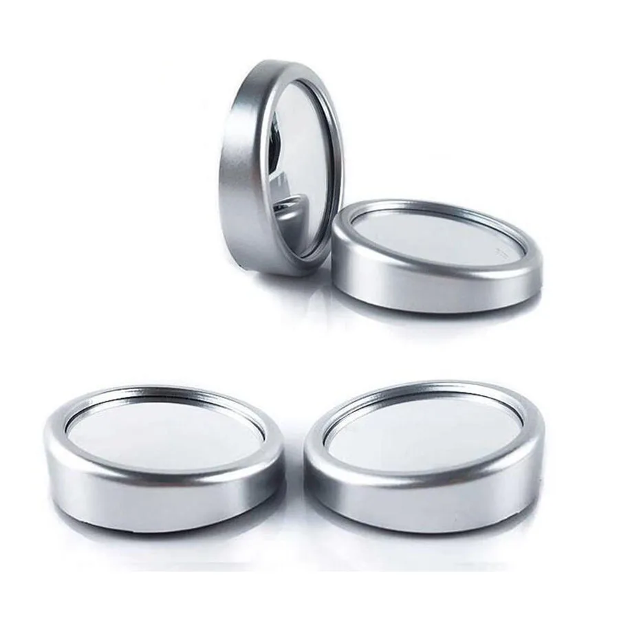 1Pair Auto Side 360 Wide Angle Round Convex Mirror Car Vehicle Blind Spot Dead Zone Mirror RearView Small Round