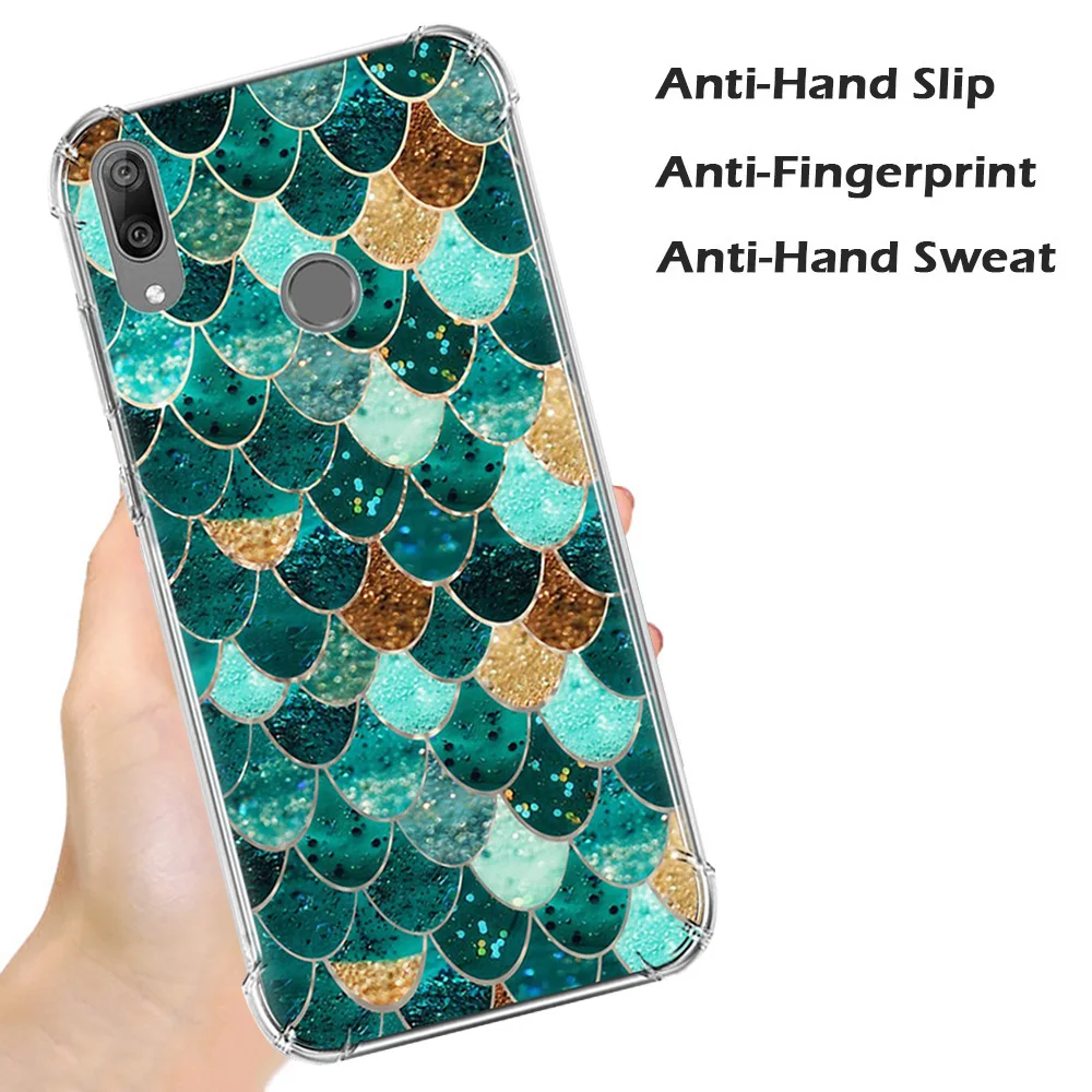 KHW2079_5_JONSNOW Soft Case for Huawei Y7 2019 Colorful 10 Patterns Silicone Case for Y7 Prime 2019 6.26 inch Anti-knock Protect Phone Cover