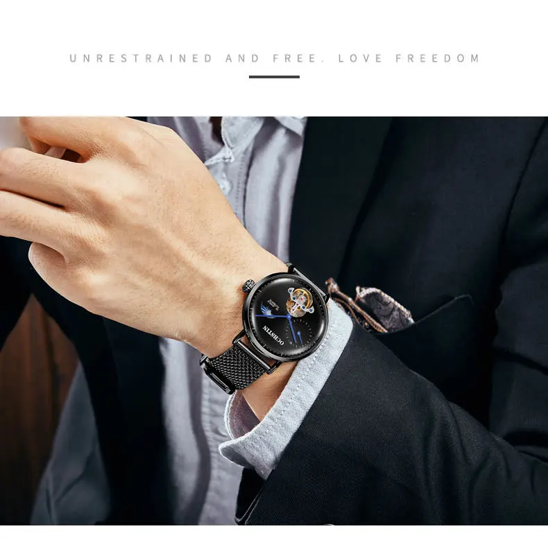 Мужские часы Топ бренд модные большие дизайнерские автоматические механические наручные часы с каркасом турбийон часы Relogio Masculino
