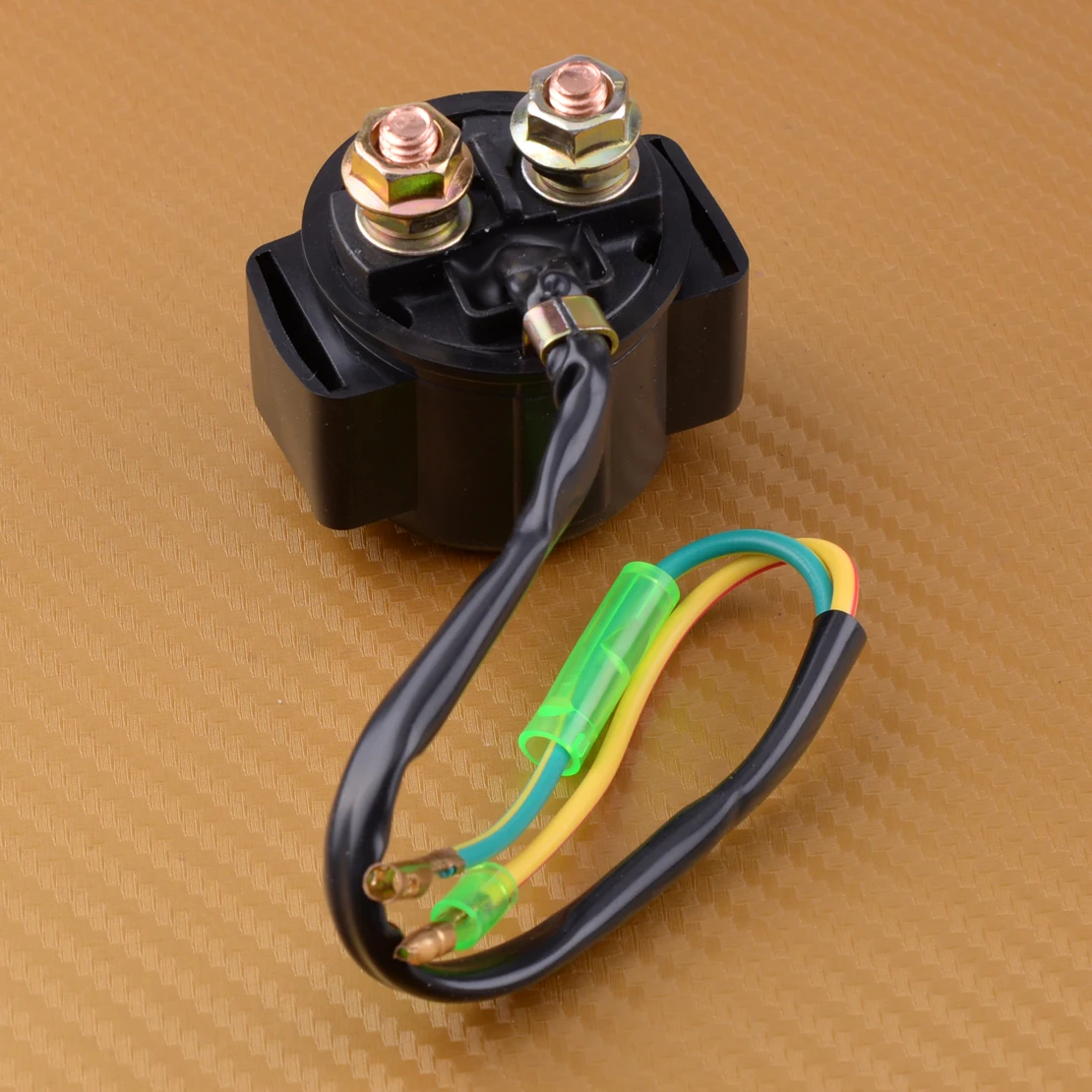 beler Black Starter Relay Solenoid Fit for Honda ATC250ES BIG RED ATC