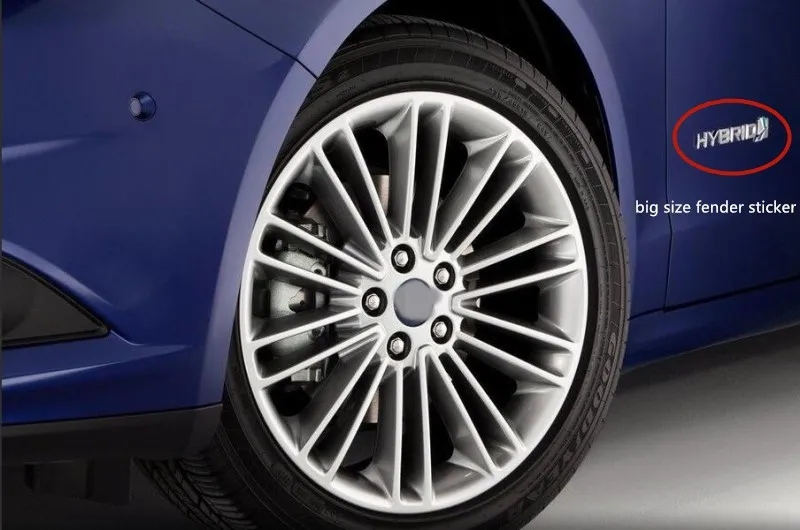 Cafoucs для Ford Mondeo CMAX Fusion гибридная Эмблема для багажника логотип крыло двери символ знак наклейки в виде букв
