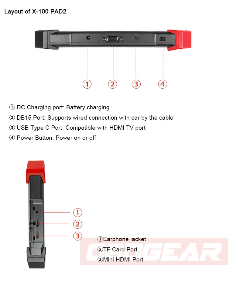 XTOOL X100 Pad2 Wifi и Bluetooth OBD2 полная система авто диагностический инструмент ключ программист одометр Adjsutment автомобильный диагностический инструмент