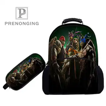 

Custom 17inch Teenage-Mutant-Backpacks Pen Bags 3D Printing School Women Men Travel Bags Boys Girls Book Computers Bag#1031-3-38