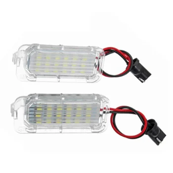 

2 Pcs Car License Plate Lights For Ford Focus 5D (2009-) Mondeo (2008-) Fiseta (2009-) Auto Number Plate Lamp 12V