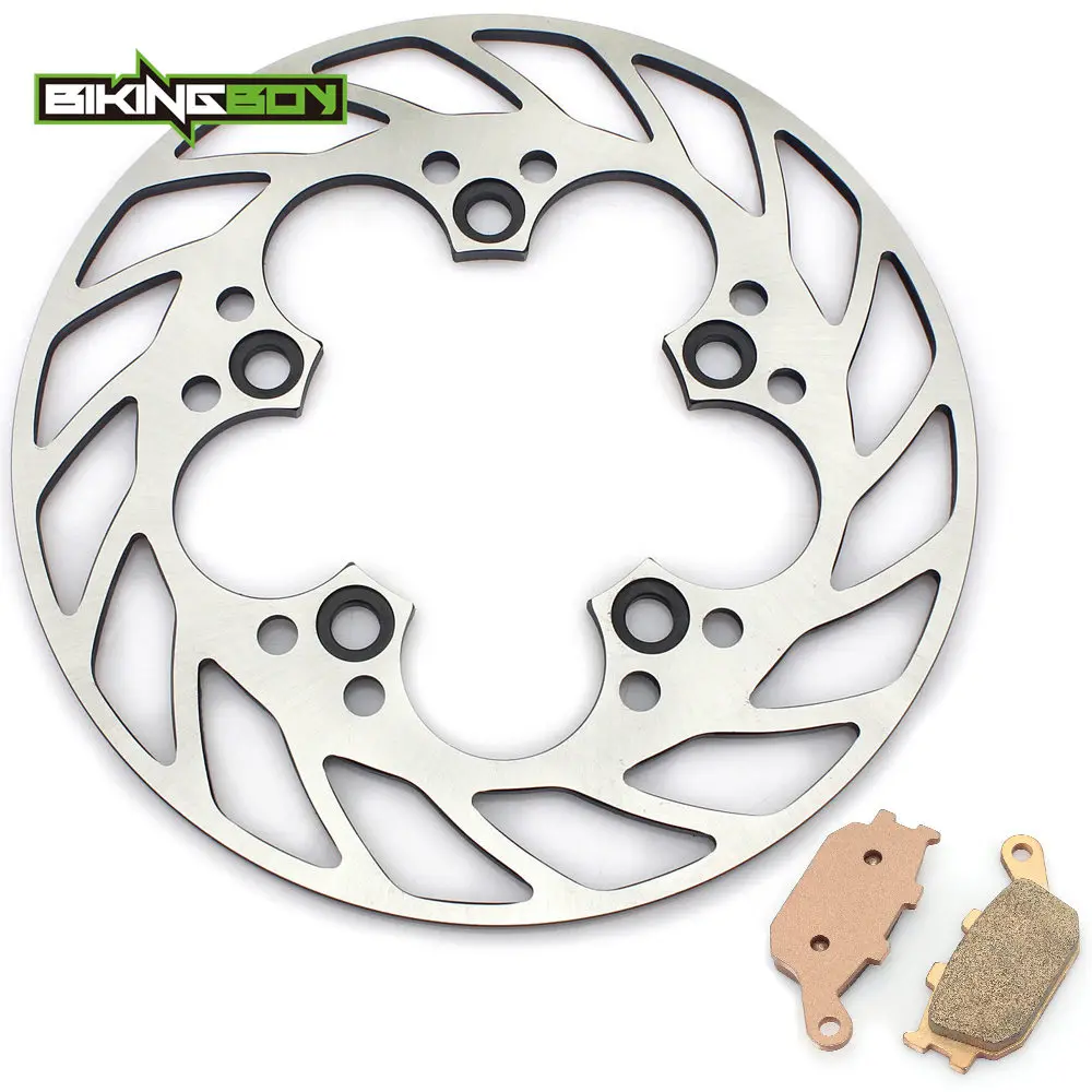 

BIKINGBOY for Suzuki SV 650 SV650S 03 04 05 06 07 08 09 10 SV1000 SV 1000 S 03 04 05 2006 2007 Rear Brake Disc Rotor Disk + Pads