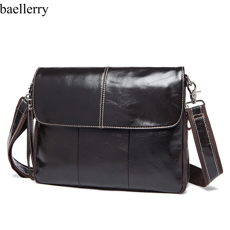 

cow leather business Men Briefcase Bag Laptop Bag Briefcase Male genuine Leather Men Messenger Shoulder Bags Men's Crossbody