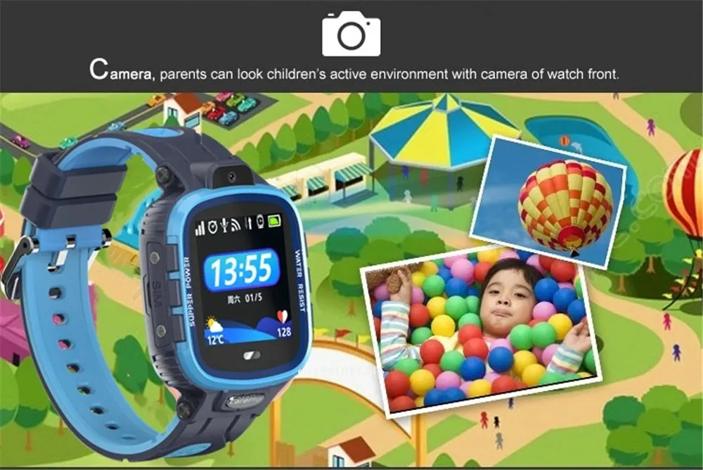 Greentiger TD26 умные детские часы IP67 водонепроницаемые gps wifi Детские трекер камера умные детские SOS мониторинг позиционирования часы