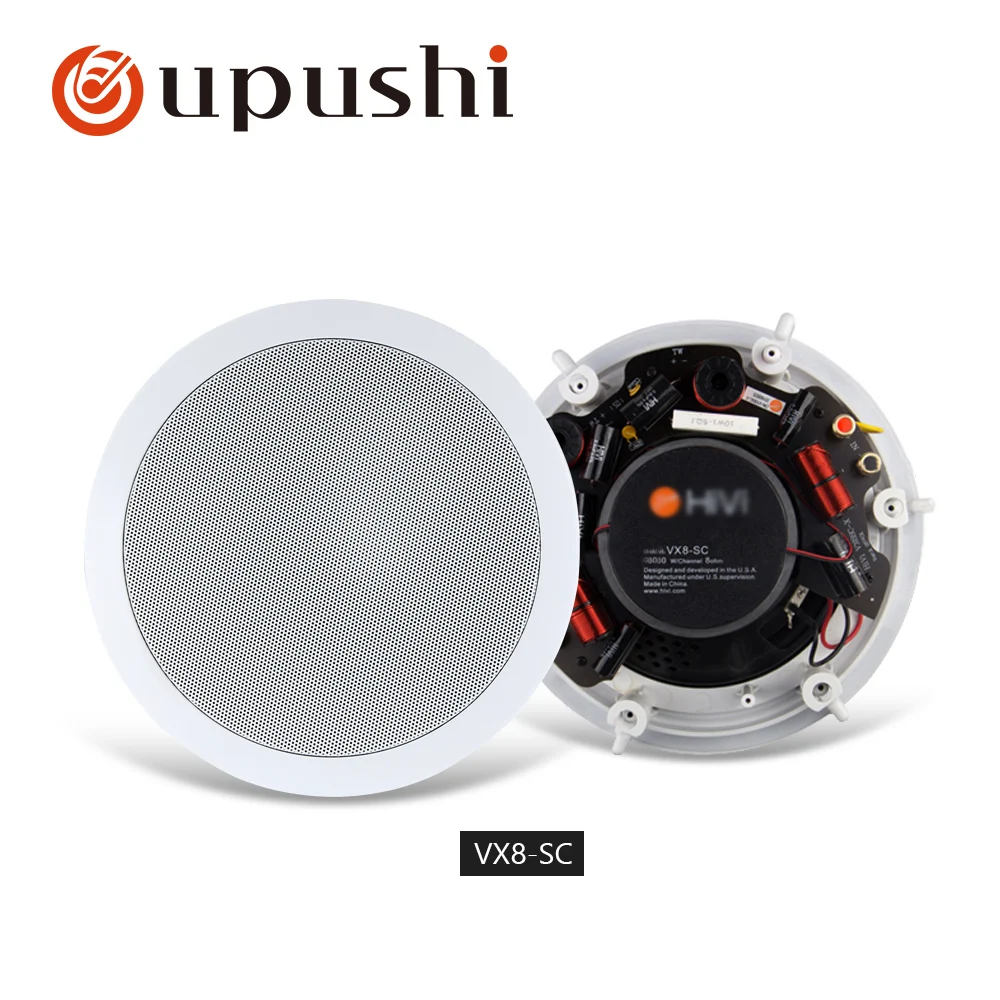 Система для домашнего кинотеатра Oupushi потолочные колонки hifi 6 5 дюйма объемный
