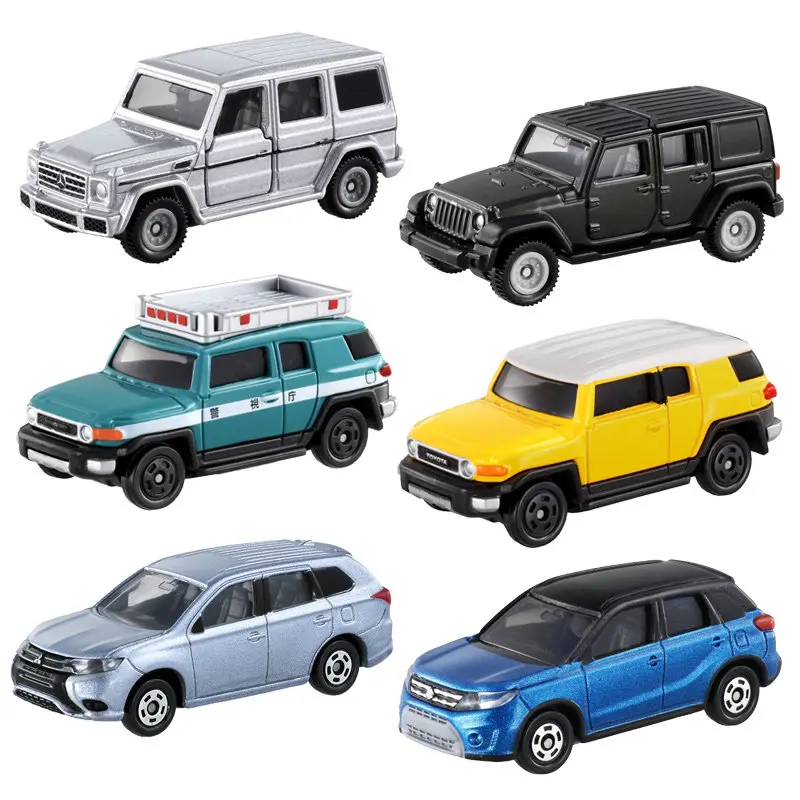 Оригинальные Литые металлические автомобили Tomica современные игрушечные Hummer/Toyota