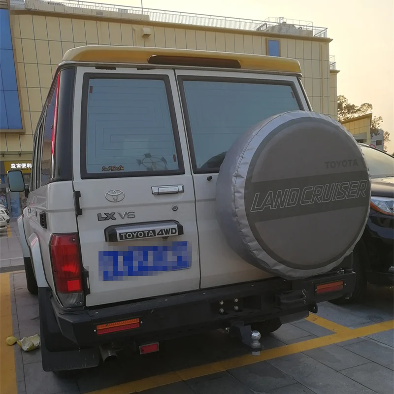 Для TOYOTA LC71/LC76 спойлер на крыше Land Cruiser Bundera высокого качества ABS Материал заднее