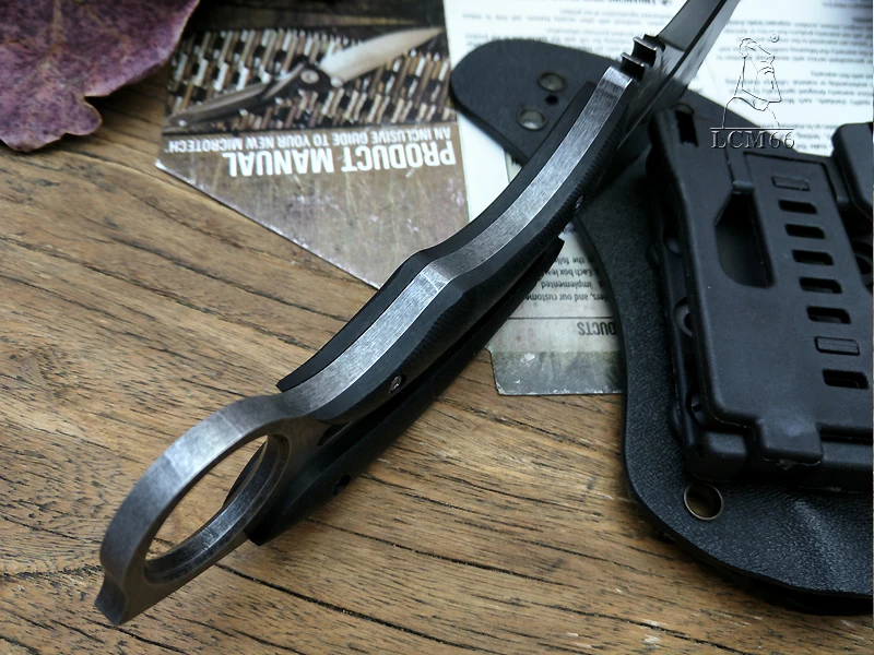 LCM66 karambit зеркальный светильник, нож-коготь скорпиона, нож для кемпинга, выживания в джунглях, битвы, охотничьи ножи с фиксированным лезвием, ножи для самозащиты